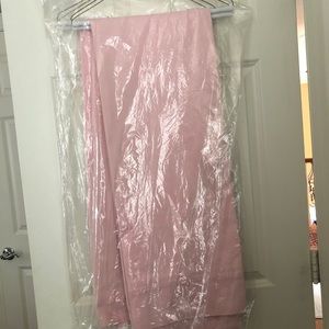 Pair Pottery Barn Kids Pink Lined Panels 44x63 EUC